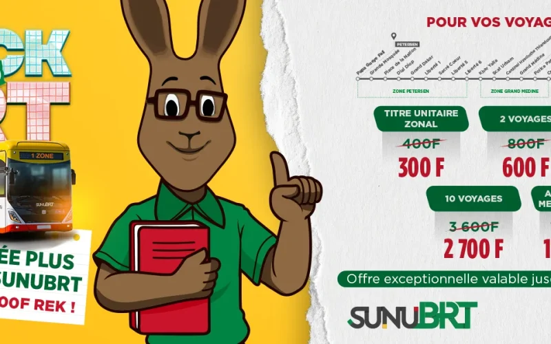 Back To BRT : La rentrée sans stress avec SunuBRT