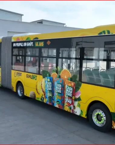 Comment SODECA (Casamançaise) s’impose sur le réseau SunuBRT avec le total covering