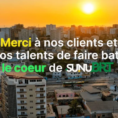 SunuBRT célèbre 2 ans au service d’une mobilité moderne et durable